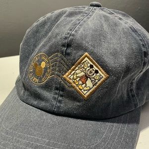 Walt Disney Mickey Mouse Baseball Hat Denim Unisex